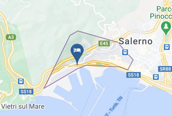 Salerno - Velamare Bed&breakfast Salerno Maps