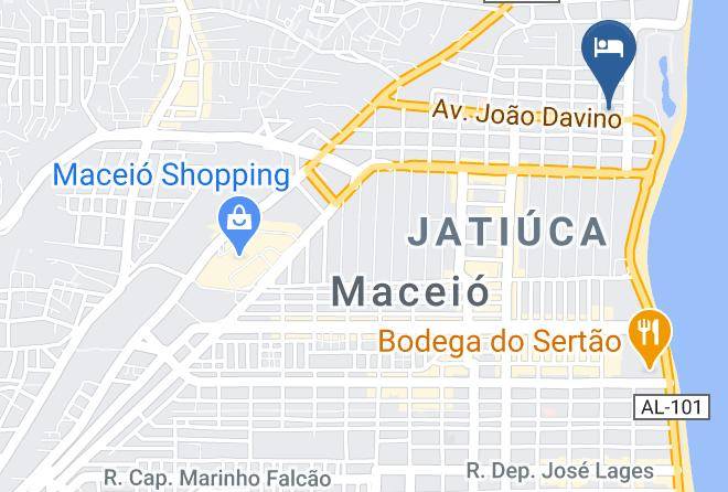 Maceio - Veleiro Praia Hotel Maps