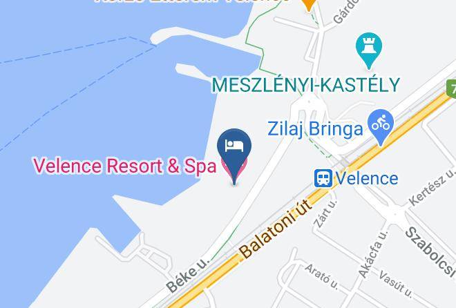 Velence - Velence Resort & Spa Maps