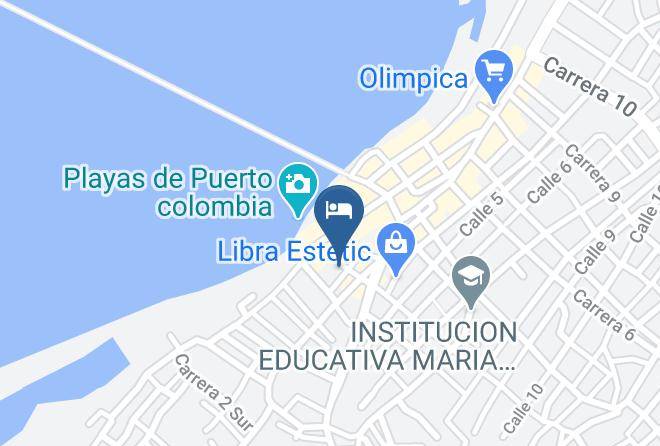 Puertoombia - Velero Sun Beach Maps