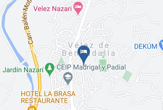 Granada - Velez Nazari Rural Maps