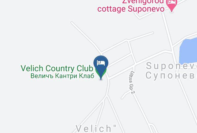 Odintsovsky District - Velich Country Club Maps