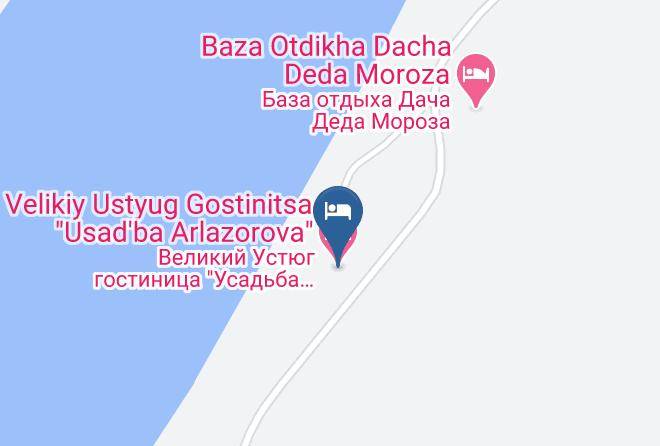 Velikoustyugsky District - Velikiy Ustyug Gostinitsa Usad'ba Arlazorova Maps