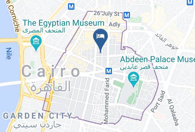 Cairo - Velvet Hotel 1928 Maps