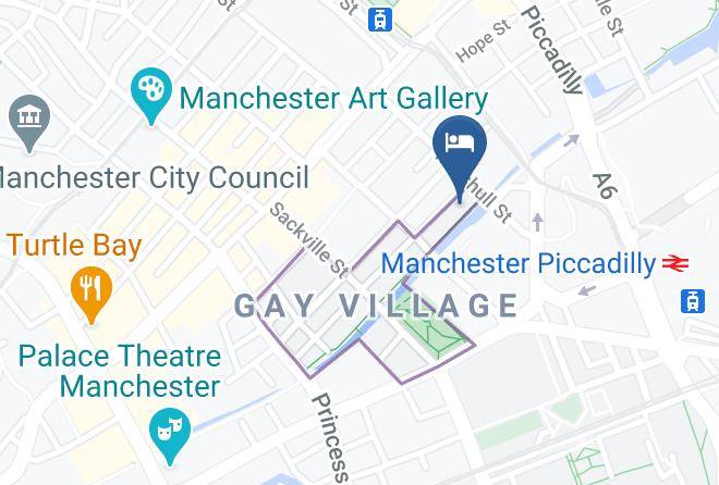 Greater Manchester - Velvet Hotel Bar & Restaurant Maps