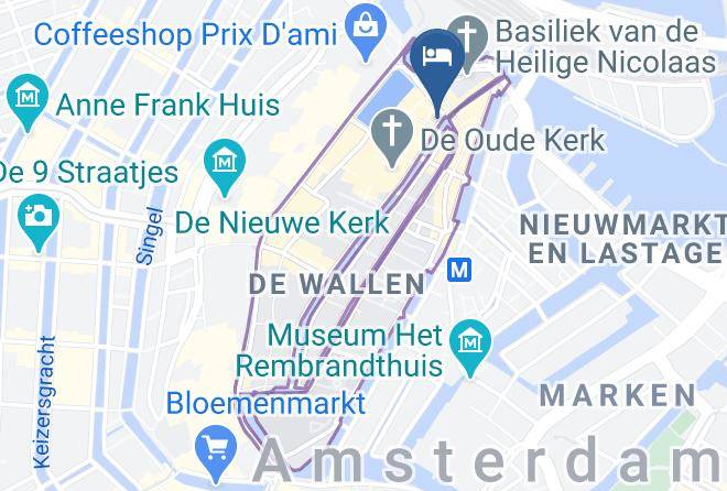 Amsterdam - Velvetamsterdam B&b City Centre Maps