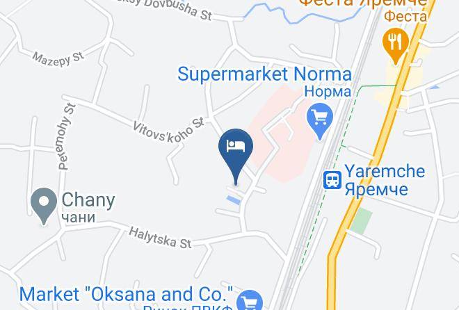 Yaremcha - Velyka Vedmedytsya Maps