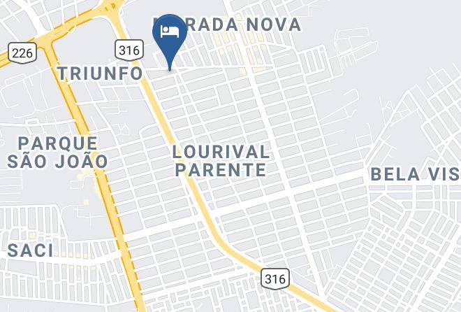 Teresina - Vem K Motel Maps