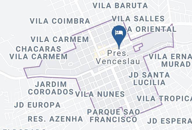 Presidente Venceslau - Venceslau Hotel Maps