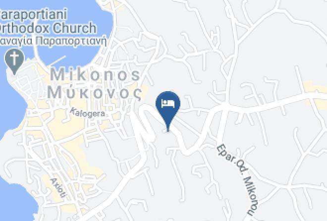 Mykonos - Vencia Boutique Hotel Maps