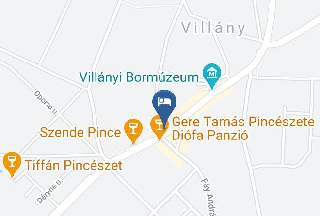 Villany - Vendeg Sarokhaz Maps