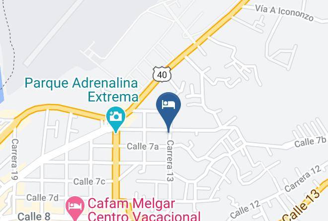 Melgar - Venecia Hotel Maps