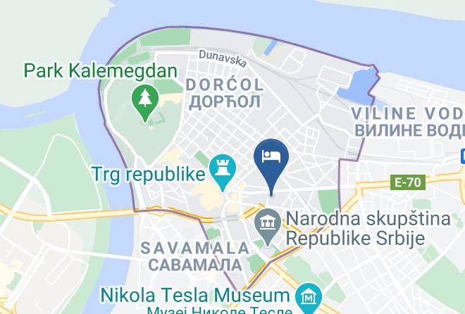 Belgrade City - Veneti Suites Maps