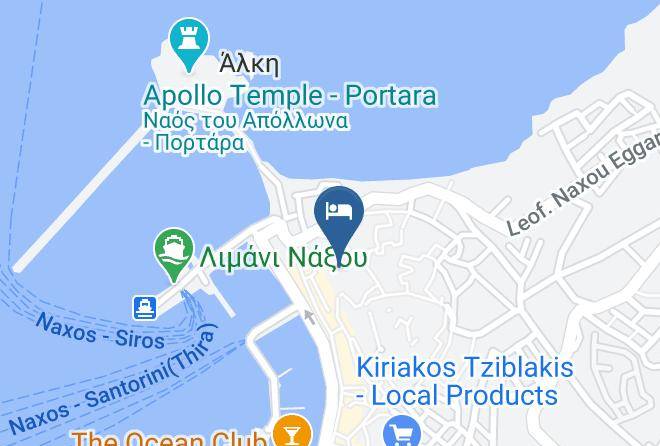 Naxos - Venetian Suites Maps