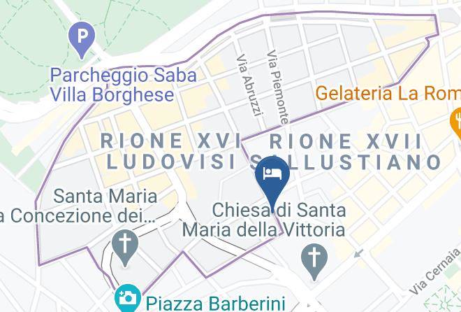 Rome - Veneto Suite Rome Maps