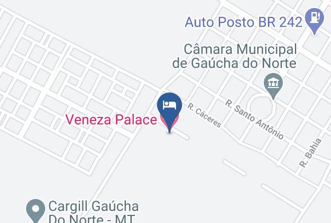 Veneza Palace Hotel Map