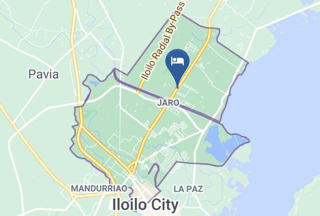Venezia Suites Hotel Iloilo Map