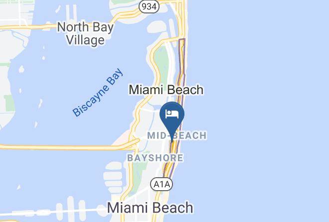 Miami Dade - Venezia Hotel Miami Maps