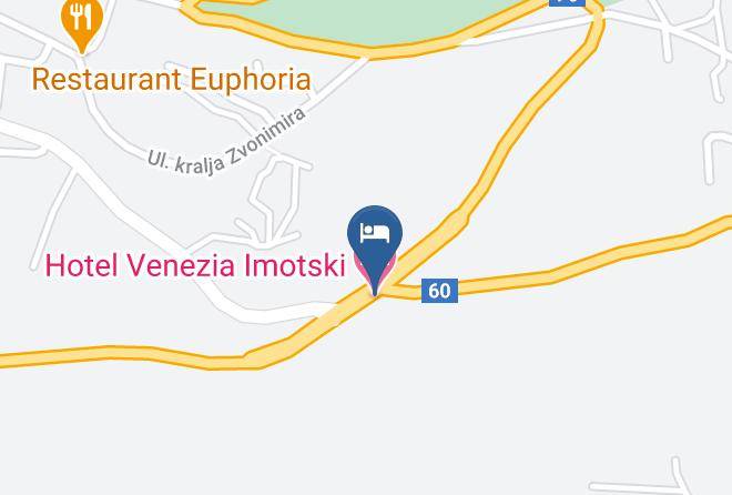 Imotski - Hotel Venezia Imotski Maps