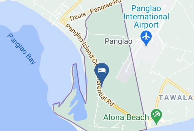 Venezia Suites Resort & Hotel Panglao Map