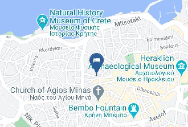 Iraklion - Veneziano Boutique Hotel Maps