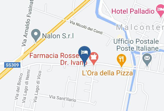 Venice - Venice Byron Hotel Maps