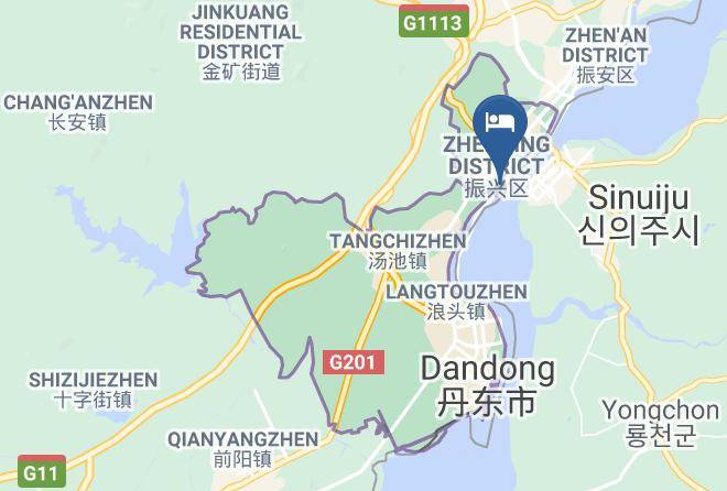 Dandong - Venice Jianguo Hotel Dandong Maps
