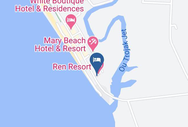 Preah Sihaknuk Town - Venice Resort Maps