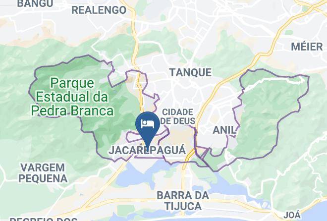 Rio De Janeiro Jacarepagua - Vipsclub Pan Prime Barra Maps