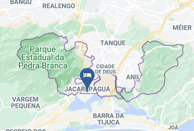 Rio De Janeiro Jacarepagua - Venit + Mio Barra Hotel Maps
