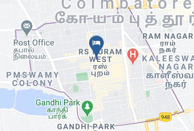 Coimbatore - Venition Inn Maps