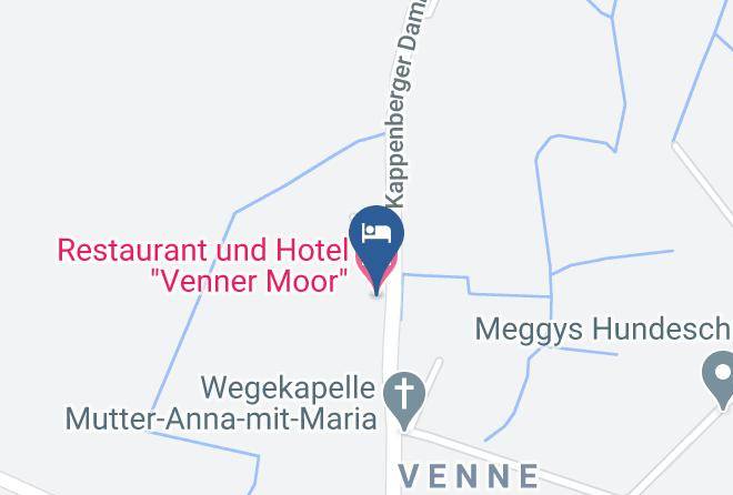 Coesfeld - Restaurant Und Hotel Venner Moor Maps