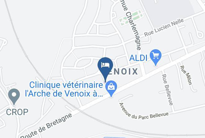 Calvados - Venoix Sleep In Normandie Maps