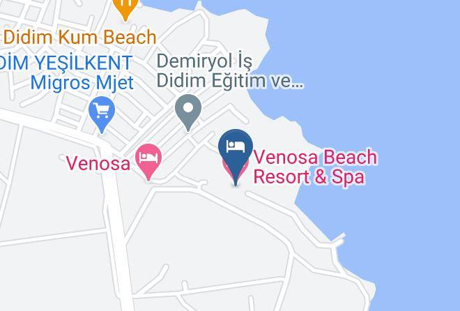 Didim - Venosa Beach Resort & Spa Maps