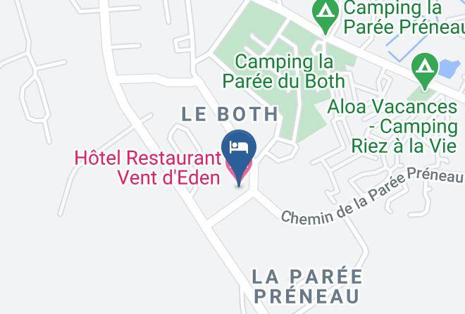 Vendee - Hotel Restaurant Vent D'eden Maps