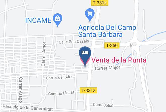 Tarragona - Venta De La Punta Maps