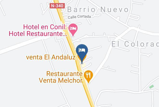 Cadiz - Venta El Andaluz Maps