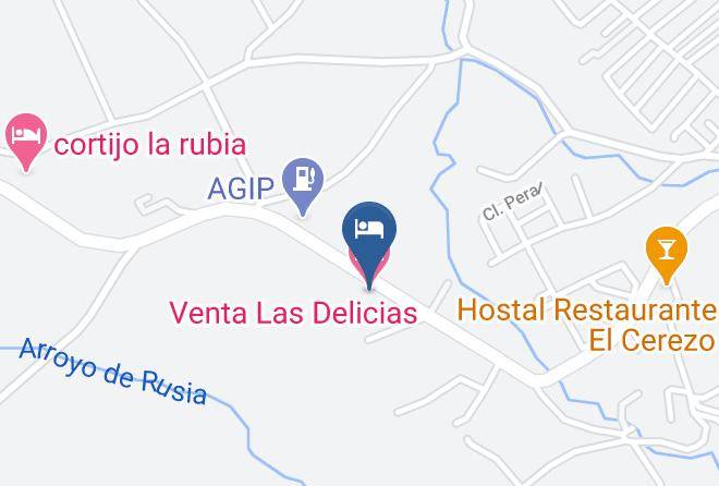 Venta Las Delicias Map