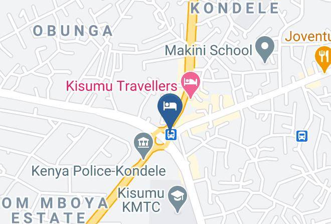 Kisumu - Ventakone Hotel Maps