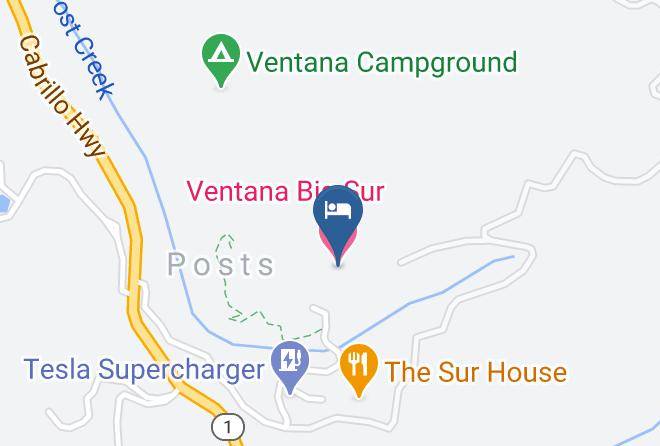 Monterey - Ventana Big Sur Maps
