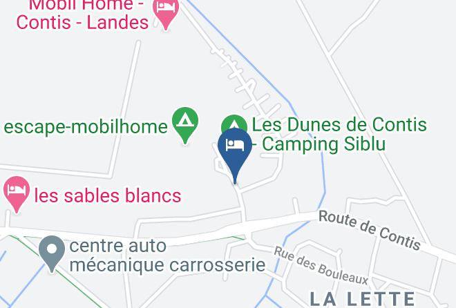 Landes - Vente Mobilhome Dunes De Contis Maps