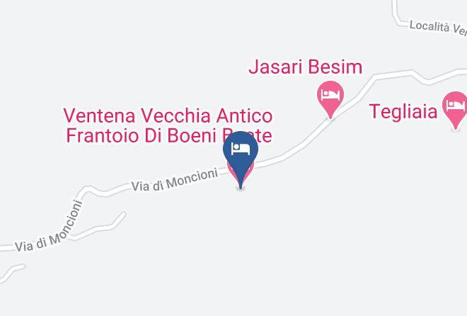 Arezzo - Ventena Vecchia Antico Frantoio Di Boeni Beate Maps