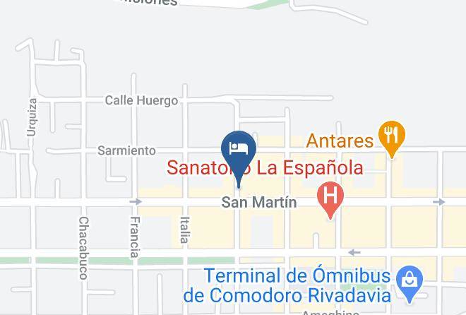 Escalante - Ventia Hotel Comodoro Rivadavia Maps