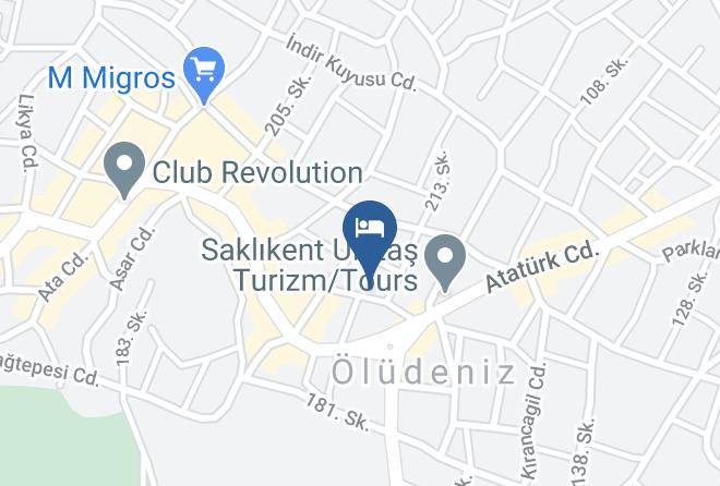 Fethiye - Vento Boutique Hotel Maps