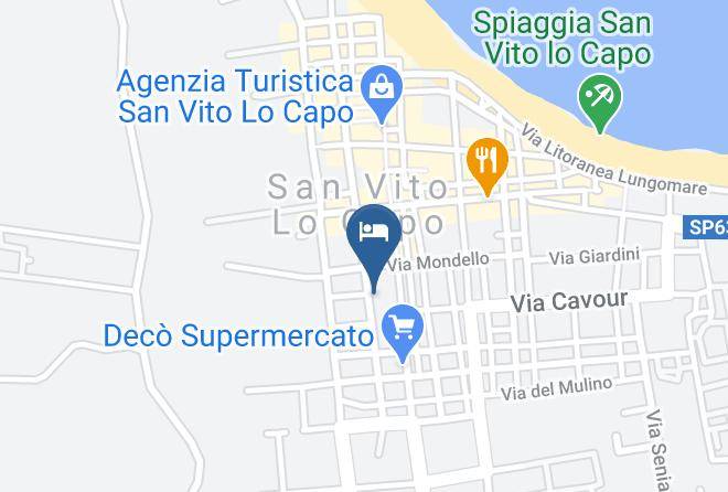 Trapani - Hotel Vento Del Sud Maps