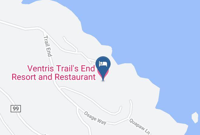 Benton - Ventris Trail's End Resort And Restaurant Maps