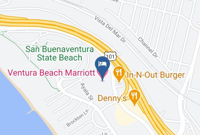 Ventura - Ventura Beach Marriott Maps