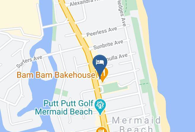 Gold Coast - Ventura Beach Motel Maps