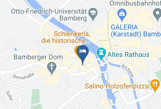 Bamberg - Ventura`s Hotel & Gastehaus Wohnen Am Dom Im Herzen Von Bamberg Maps