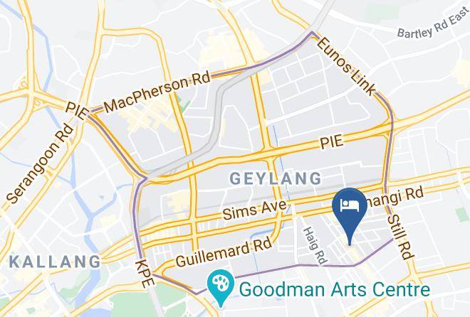 Venue Hotel The Lily Map